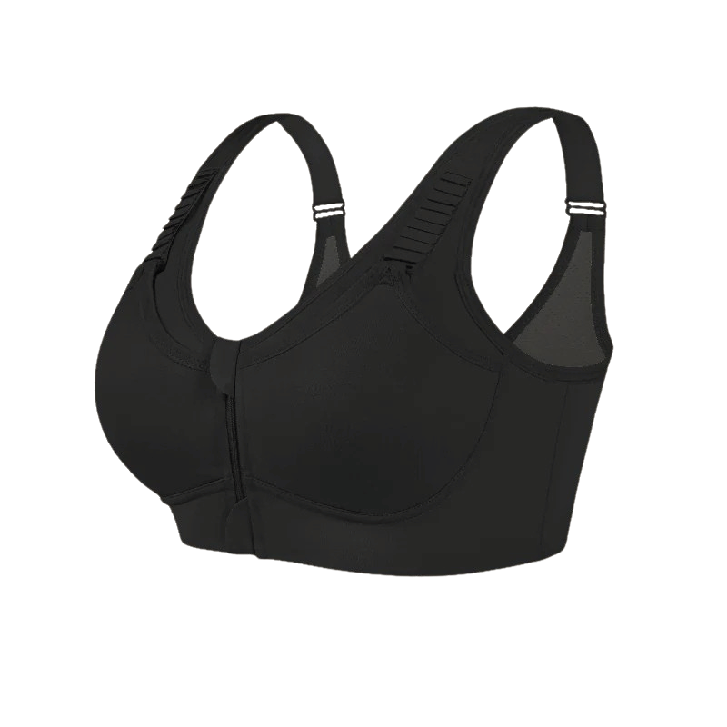 WearLush Front Zip Comfort Bra