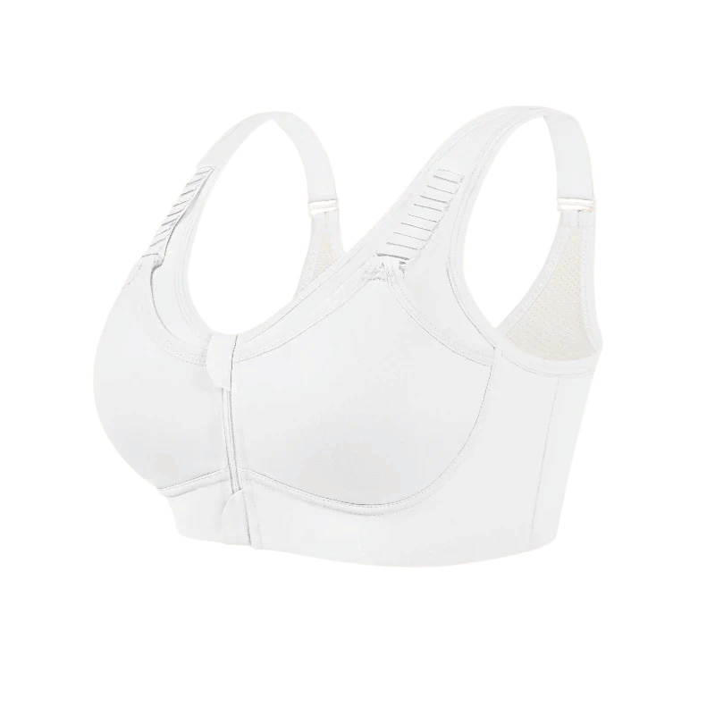 WearLush Front Zip Comfort Bra