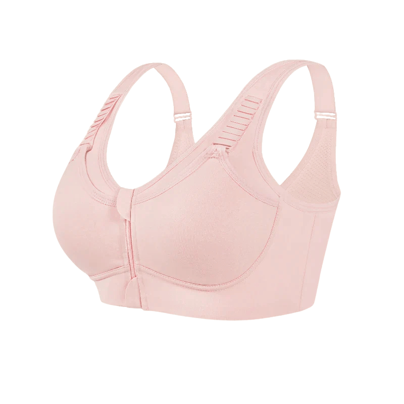 WearLush Front Zip Comfort Bra
