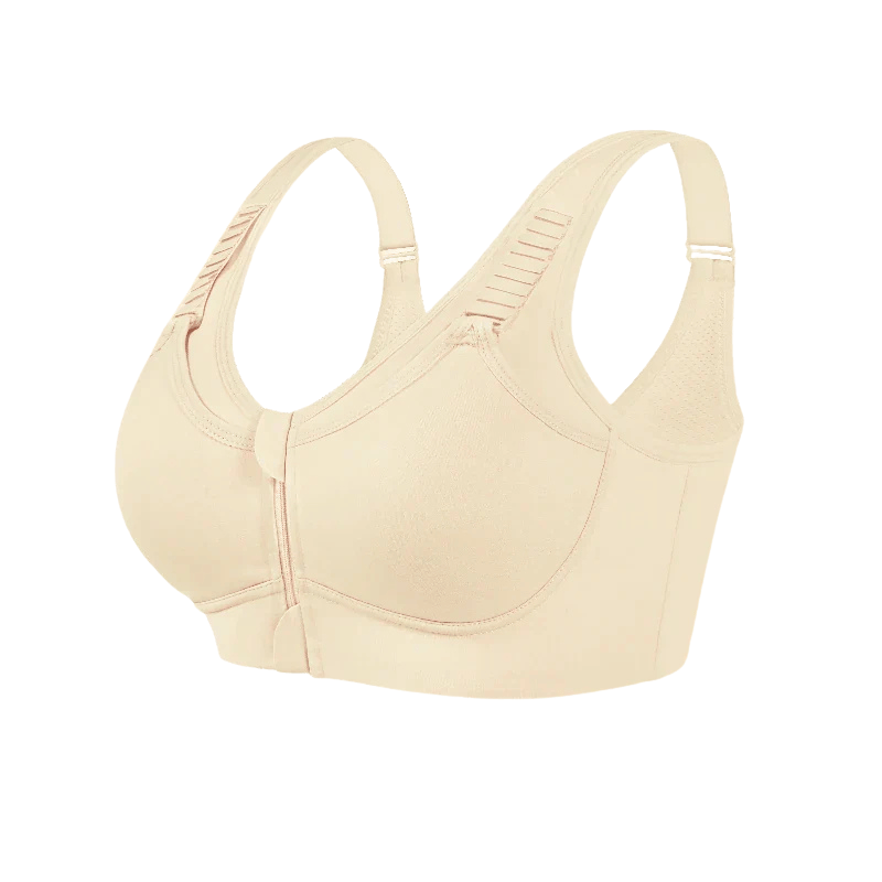 WearLush Front Zip Comfort Bra