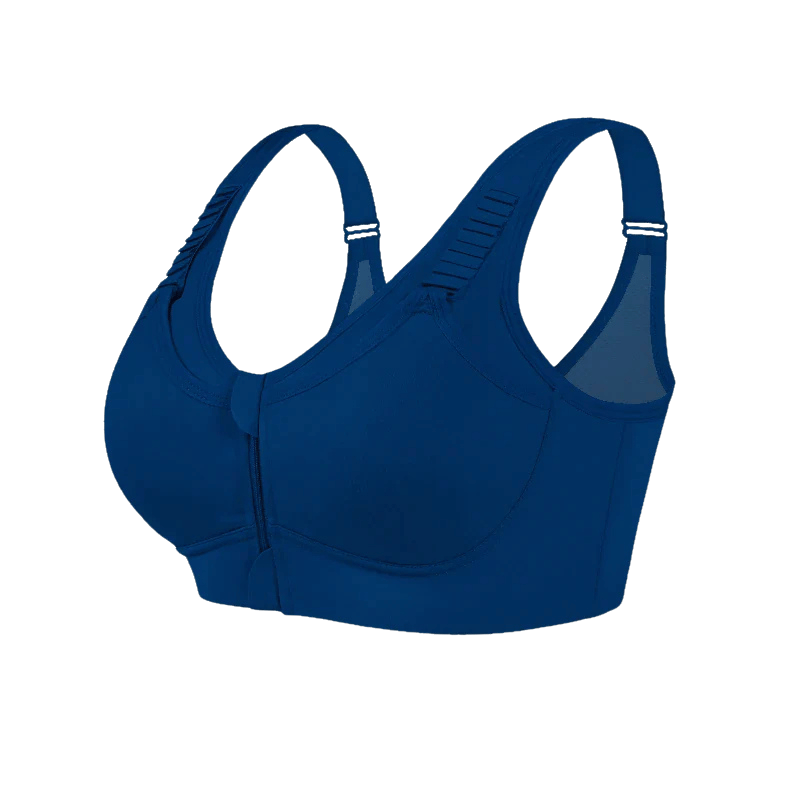 WearLush Front Zip Comfort Bra