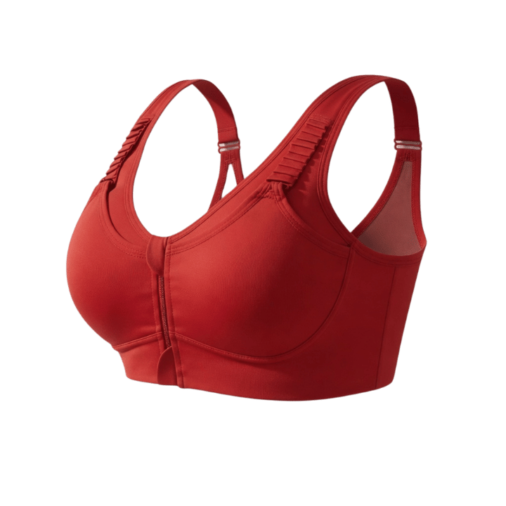 WearLush Front Zip Comfort Bra